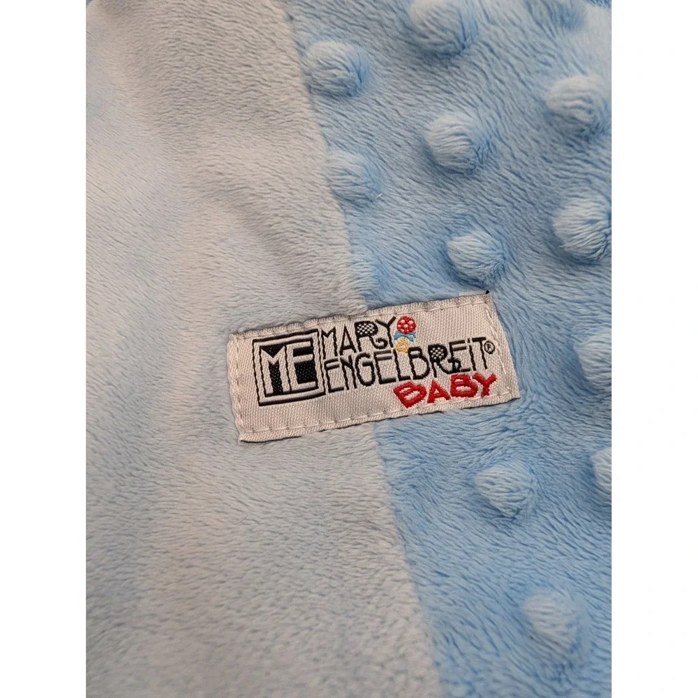 Mary Engelbreit Baby Humpty Dumpty Blue Minky Satin Security Blanket Lovey F750